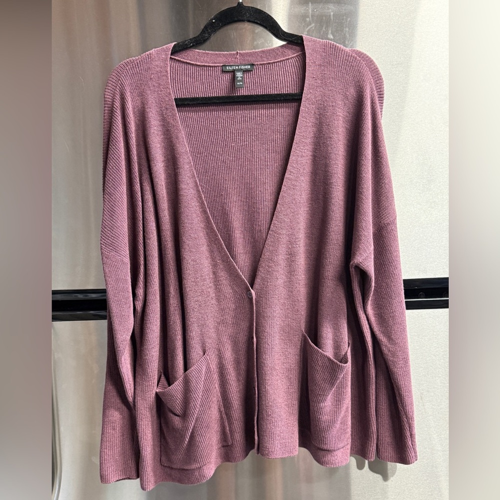 Eileen Fisher Dusty Rose Cardigan